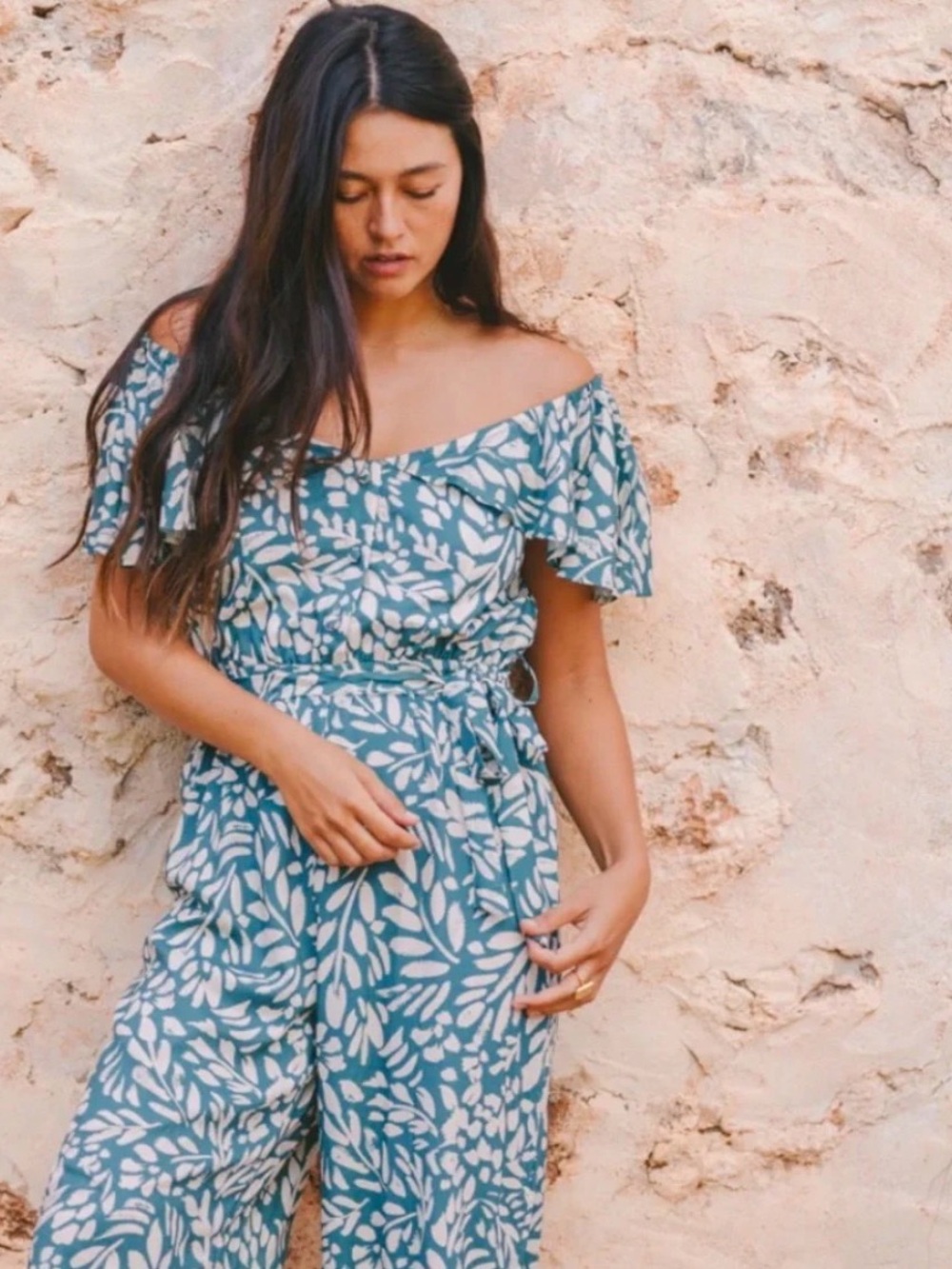 Yireh Lottie Jumpsuit in Fern